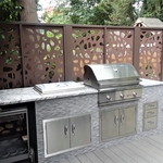 Contemporary Outdoor Kitchen