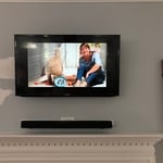 Space for larger sound bar