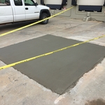 Finished concrete