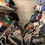 Master bedroom closet