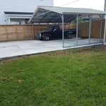 Back of Driveway