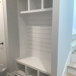 Cubbies for a Mud Room