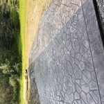 Stamped concrete