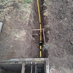 Gas line replacement
