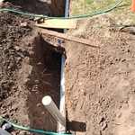 Sewer line replacement
