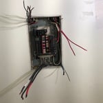 Electric panel upgrade installation