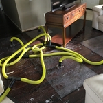 Floor drying system