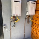 Dual Tankless Water Heater Installation