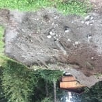 Hardscape retaining wall