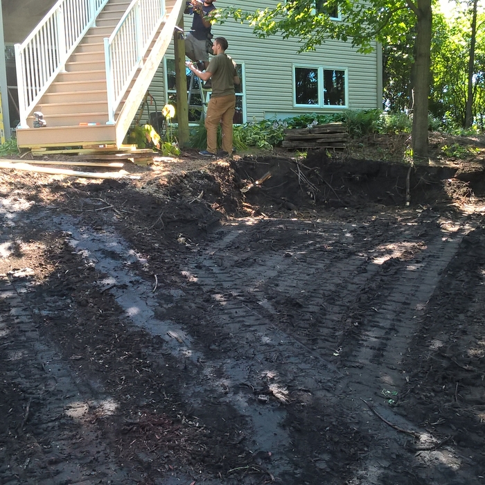Paver patio
