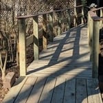Finished ramp and rails