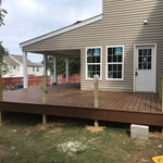 porch in progress