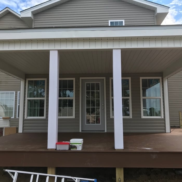 addition and porch