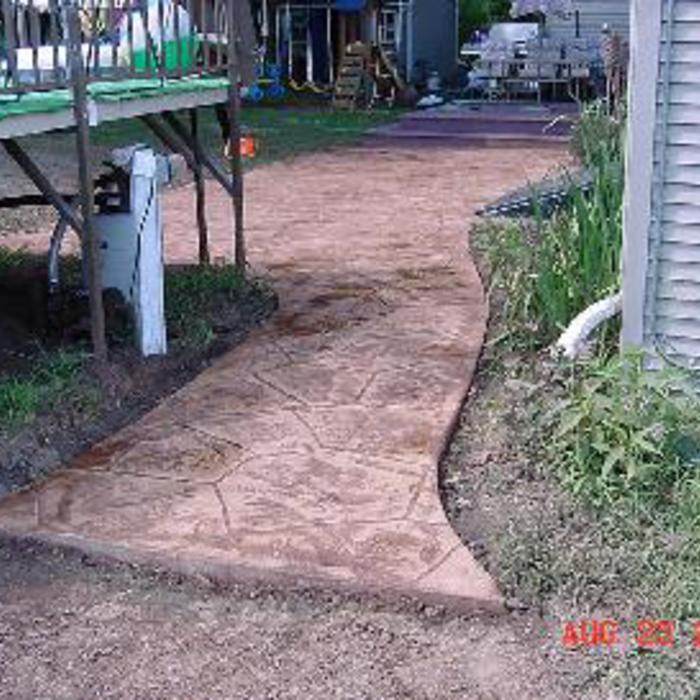 orchard stone stamped