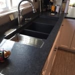 Black Pearl Granite Leathered