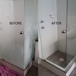 Shower tile/Shower door