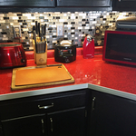 Nostalgic look countertops