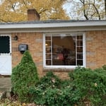 Before Picture Window Replacement