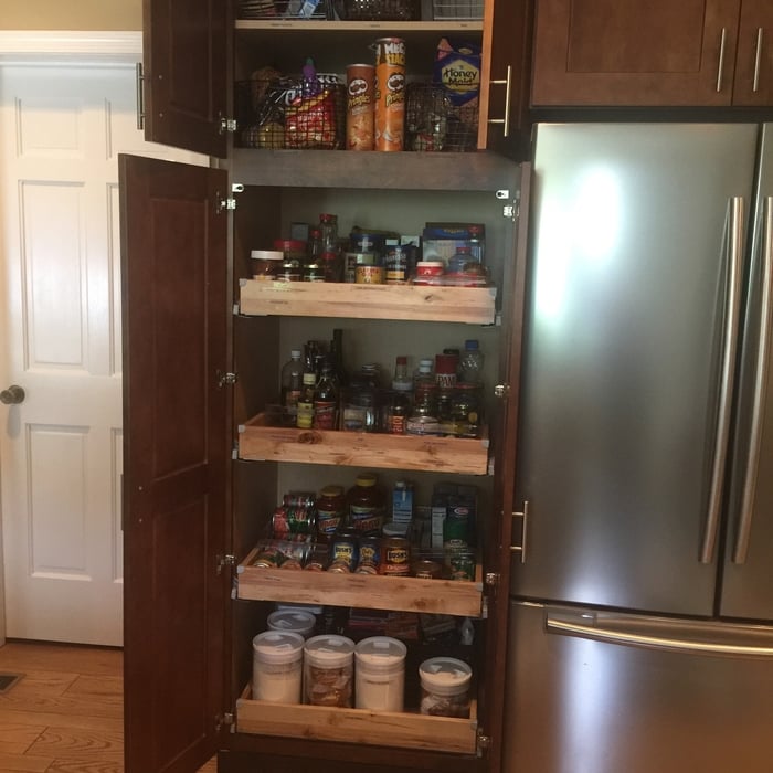 Pantry Make Over