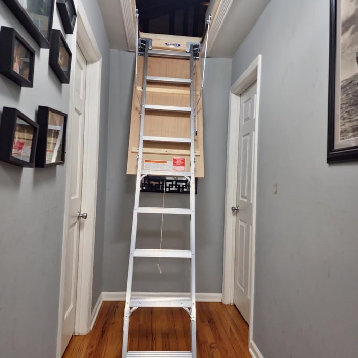 Attic door replacement