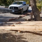 Building a super strong handicap ramp.