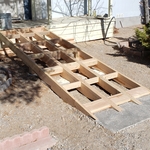 Strong handicap ramp ramp framing..