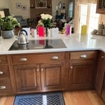 PENINSULA WITH INDUCTION COOKTOP