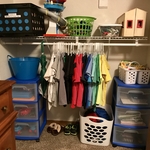 Lower clothing rod