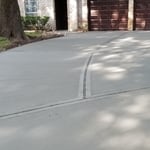 Driveway finish