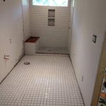 shower and floor