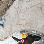 StampedConcrete Pool Deck