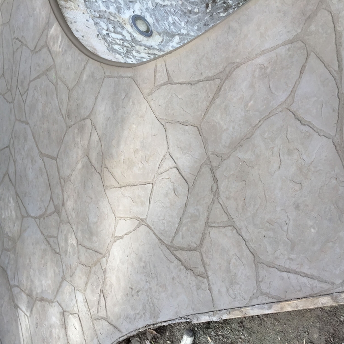 StampedConcrete Pool Deck