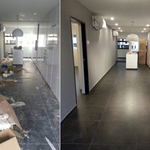 Office building cleaning & floor waxing