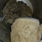 Dust out from the ductwork