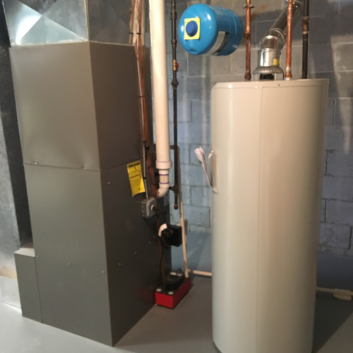 Hot Water Heater and Expansion Tank