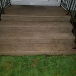 Treated Cement Stairway