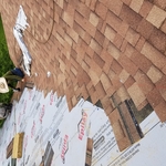 Synthetic felt and new shingles looking great!