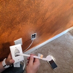 Lower wall plate