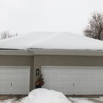 Before Roof Snow Removal