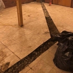 demolition of concrete in basement