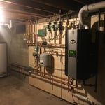 boiler with indirect fire