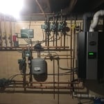 boiler with indirect fire