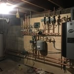 boiler and indirect fired water heater