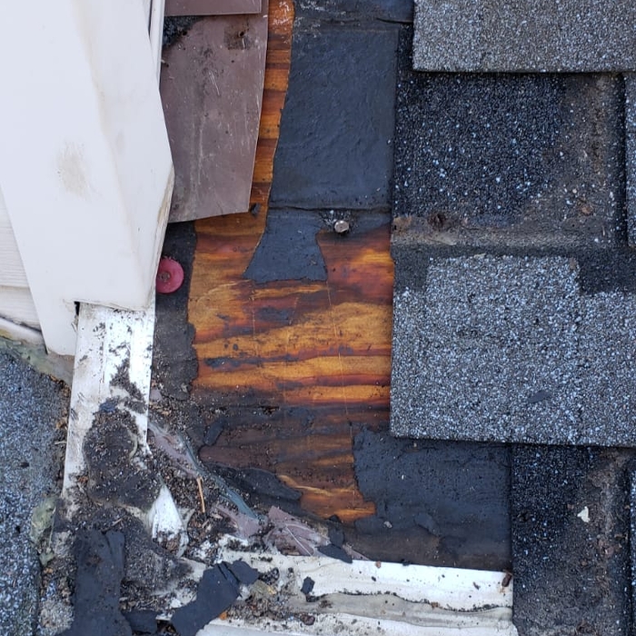 Checking roof