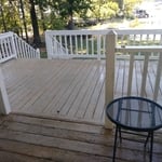 Front deck