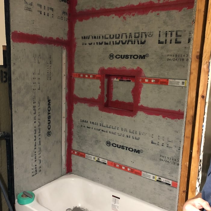 Bathroom remodel
