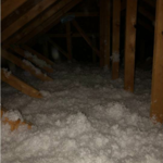 Spray Foam Insulation Sample