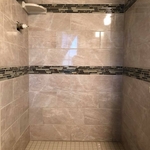 new tile shower