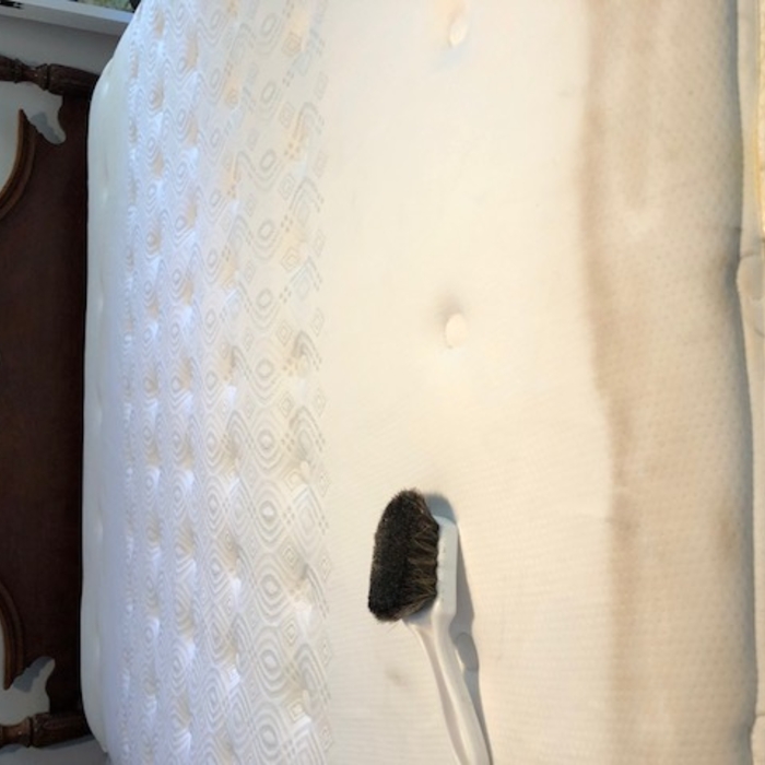 Water damage on mattress