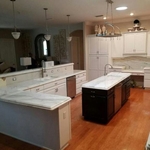 Ogee full-bullnose laminated countertop